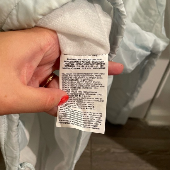 Vans Light Blue Snap-Front Jacket - Picture 6 of 6